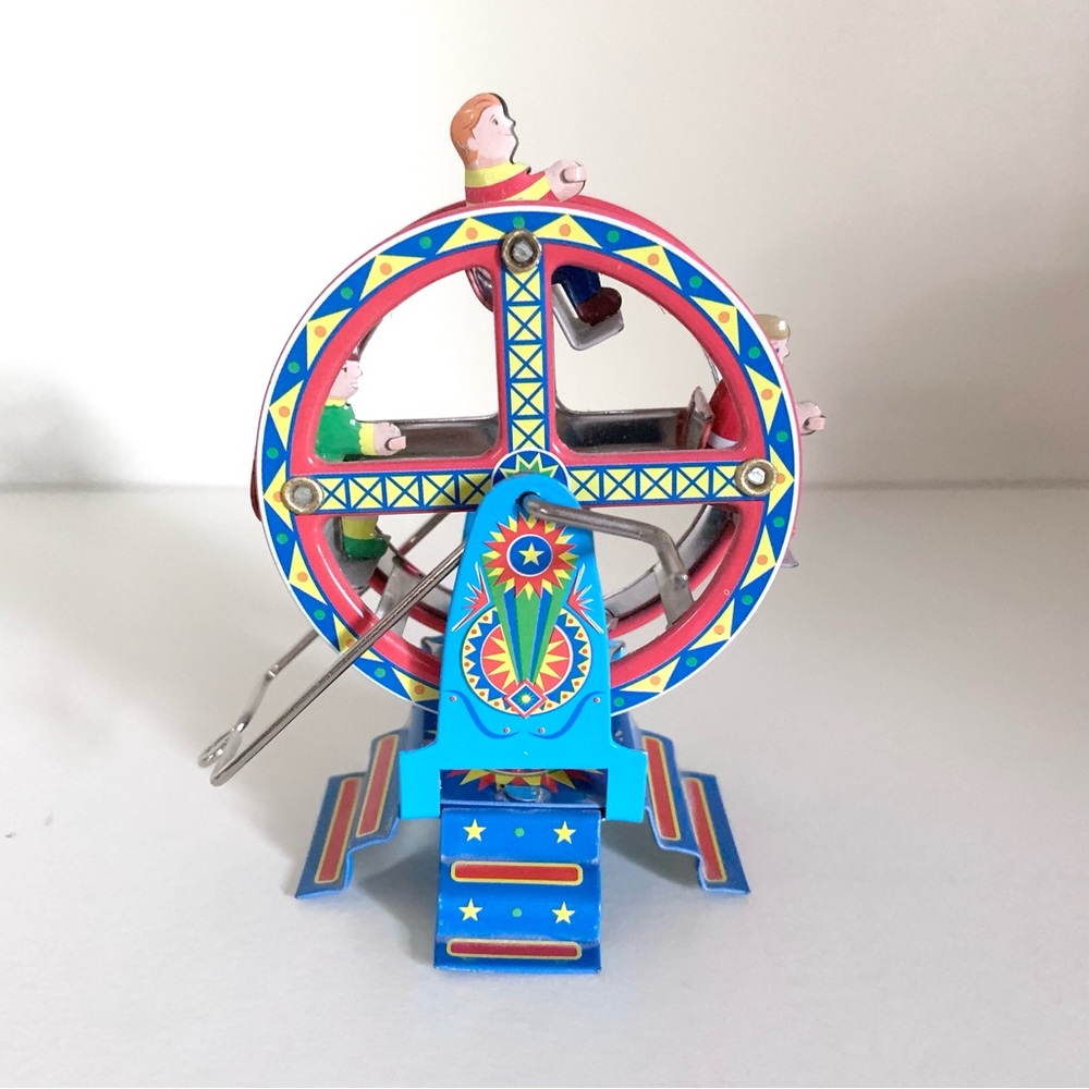 Vintage Tin Ferris wheel - Picture 12 of 12